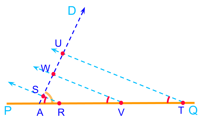 construction of triangle AA perimeter