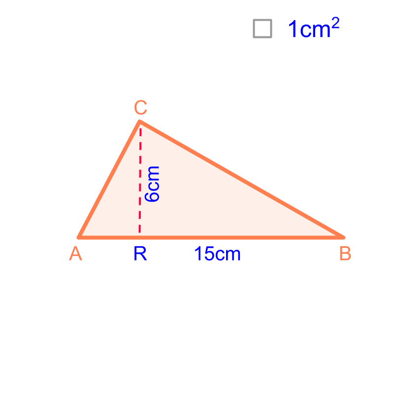 area of a triangle