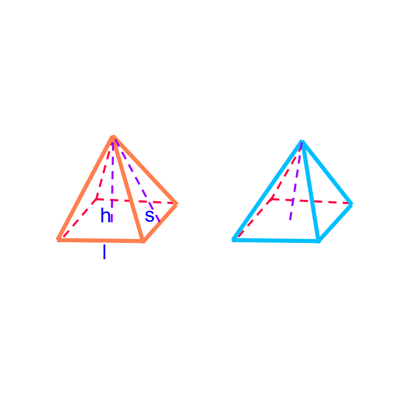 oblique pyramid