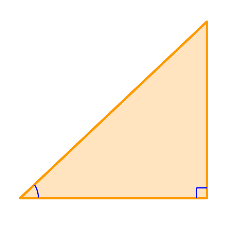 right angled triangle